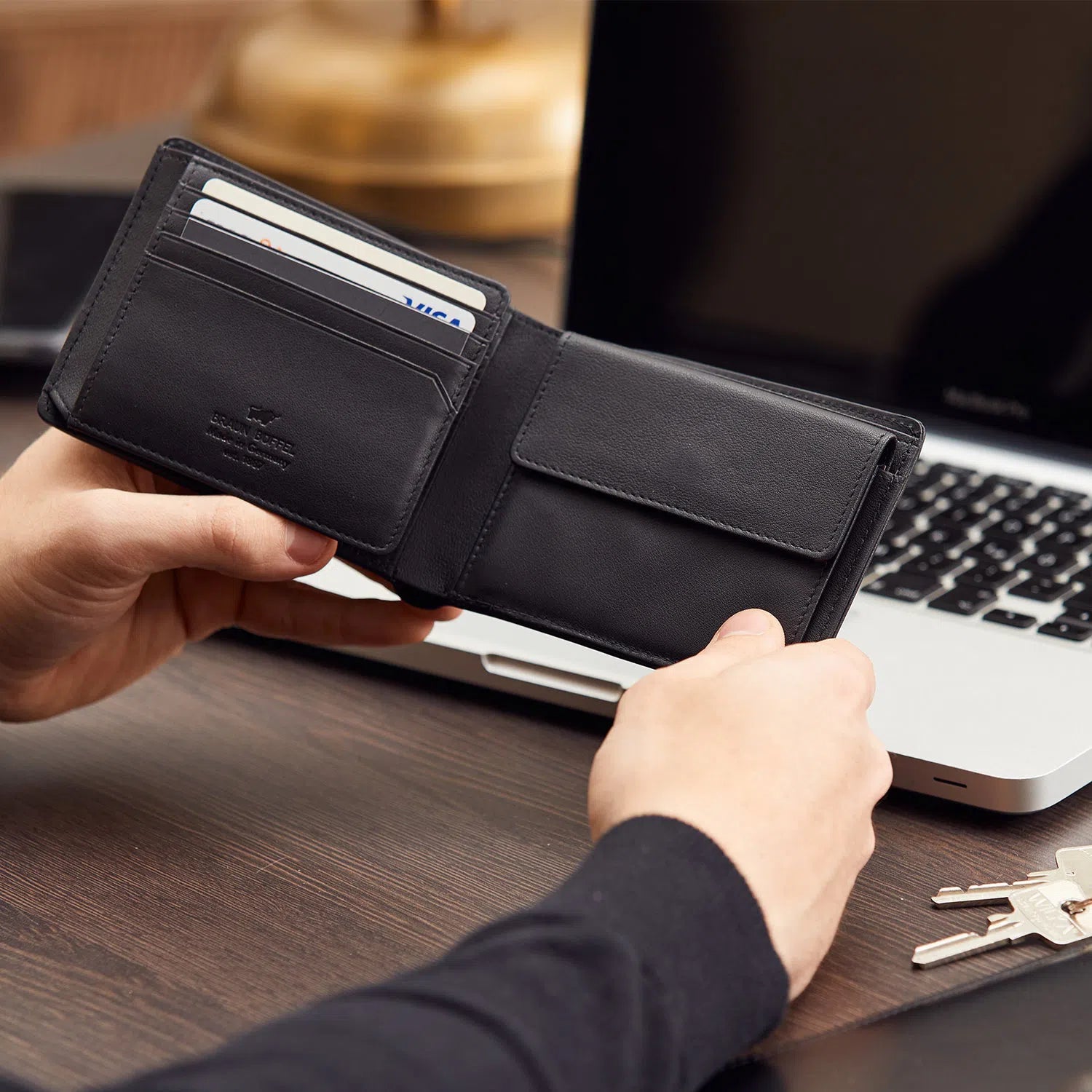 ARIZONA 2.0 Geldbörse 8CS w. Secret Comp. schwarz