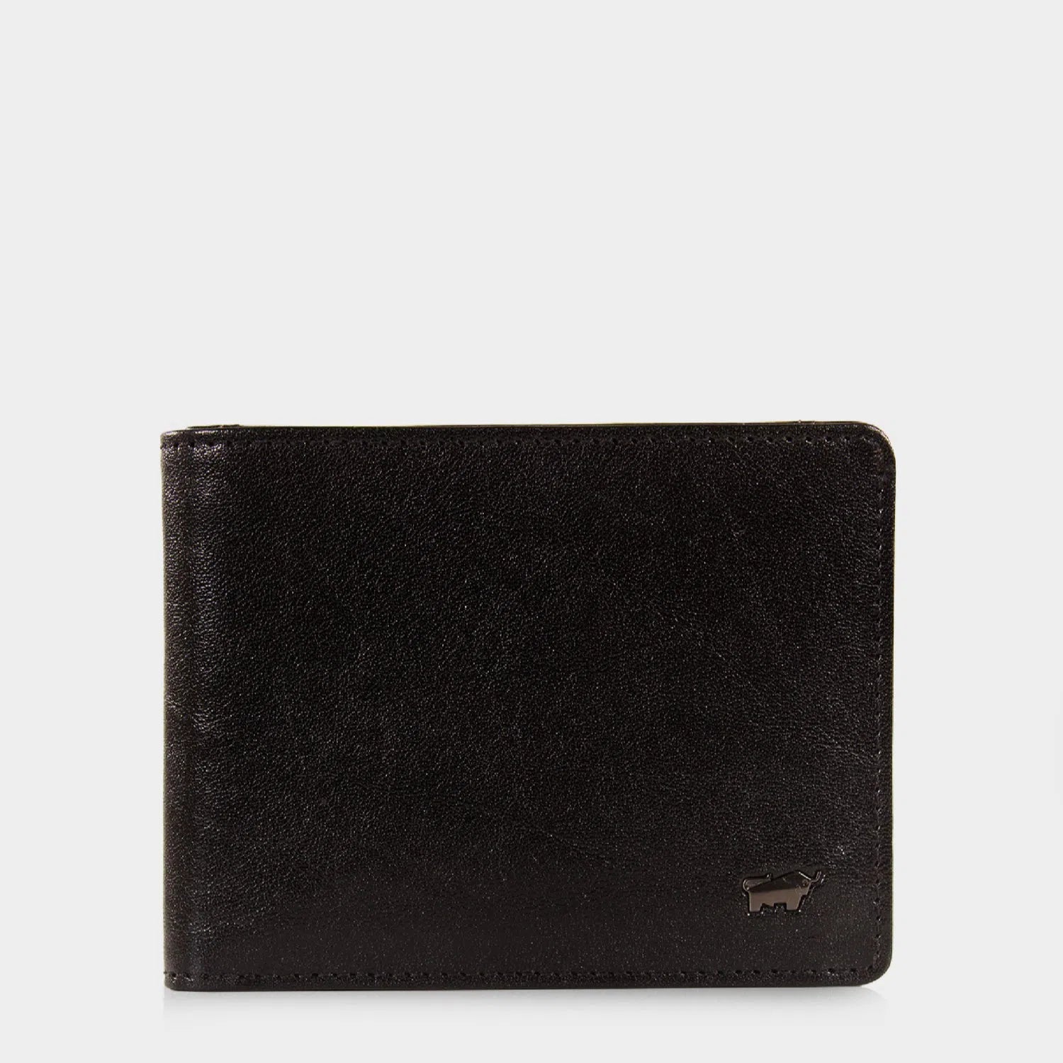 Frontansicht COUNTRY RFID Geldbörse 9CS side flap schwarz