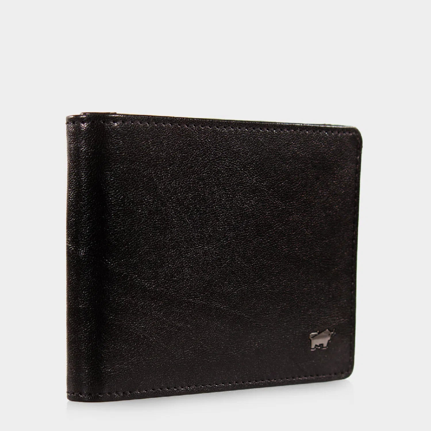 Schrägansicht COUNTRY RFID Geldbörse 9CS side flap schwarz hover