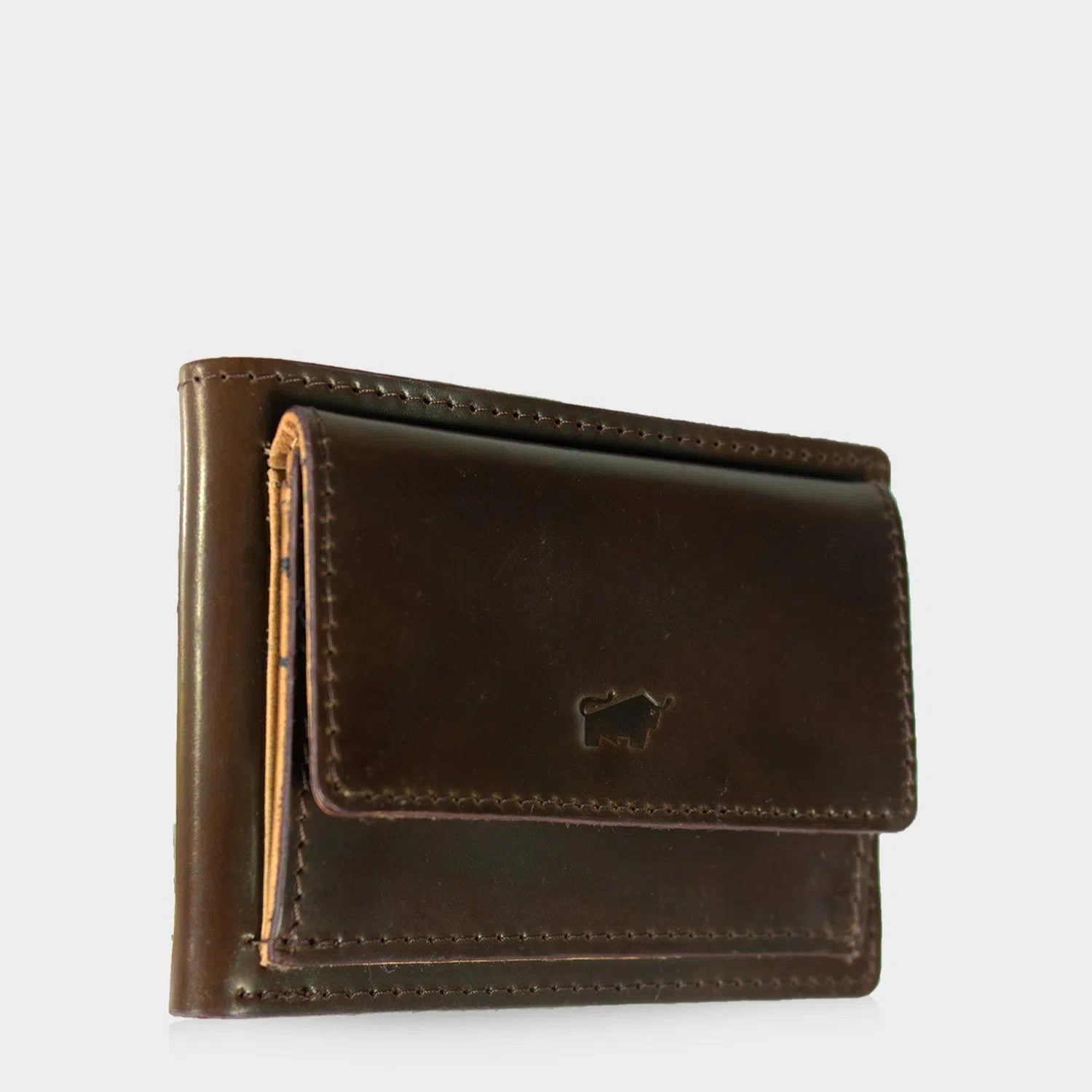 Schrägansicht CORDOVAN Geldbörse S 6CS mustang hover