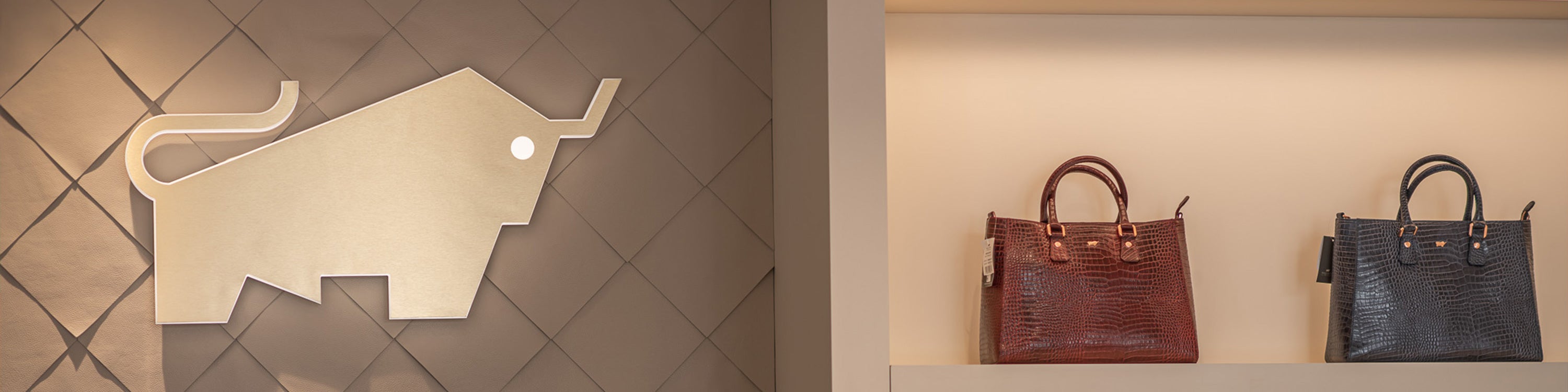 BRAUN BÜFFEL Logo und Taschen