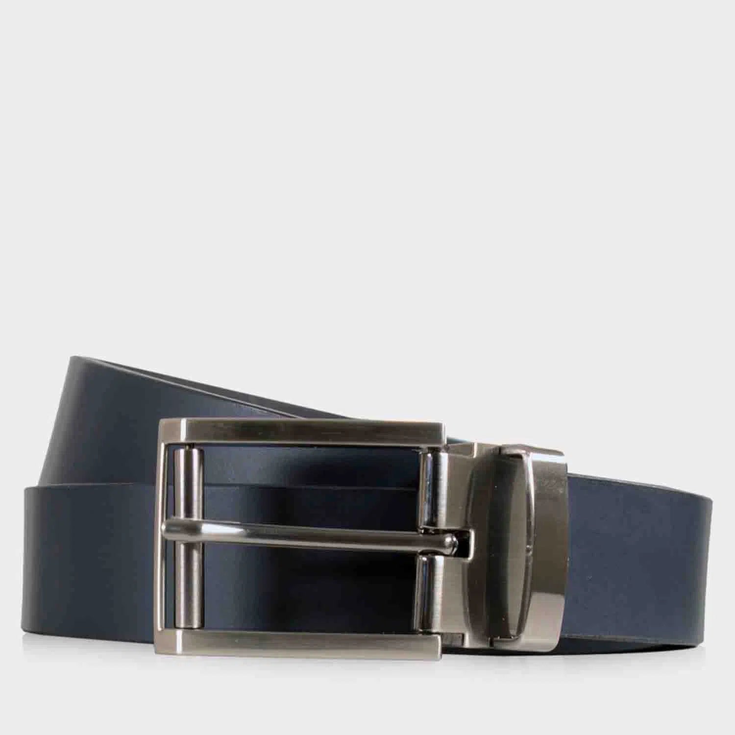 Frontansicht Gürtel Maxi blau 105cm