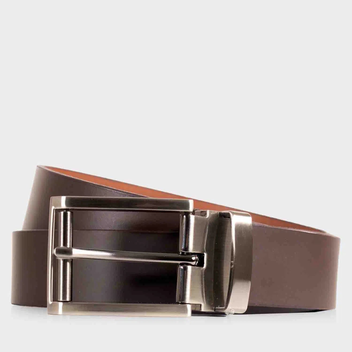 Frontansicht Gürtel Maxi braun 105cm