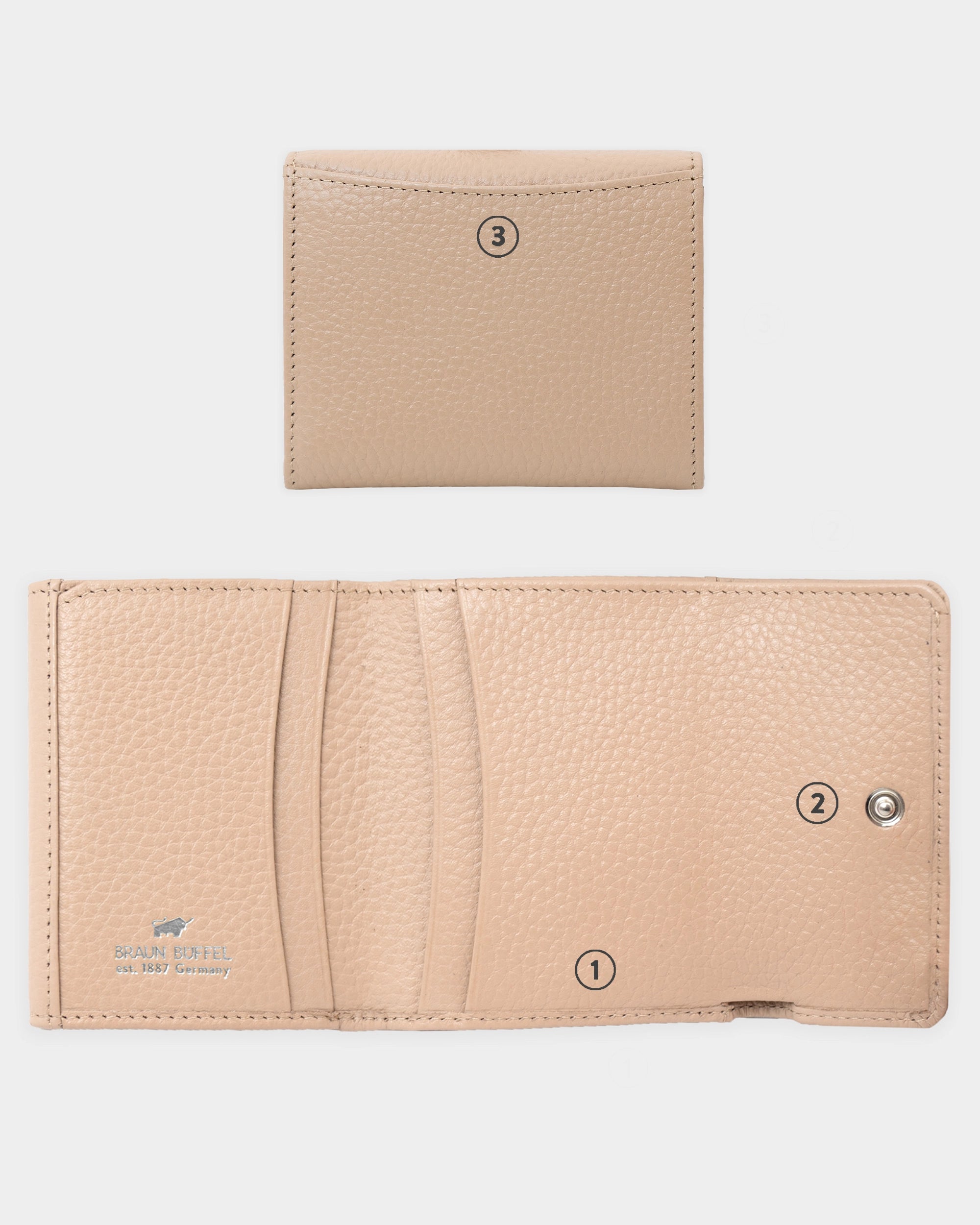 Personalisierungsbild HANNA RFID Geldbörse 5CS creme