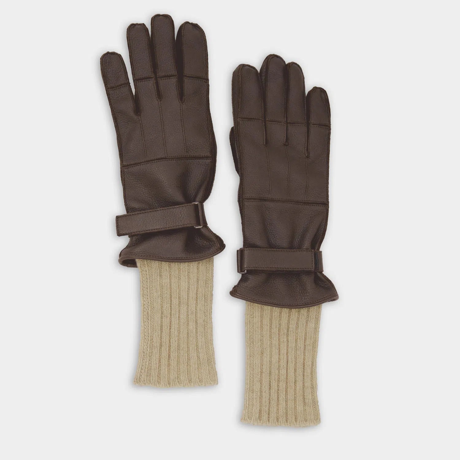 Frontansicht Handschuh Andreas braun 9.5