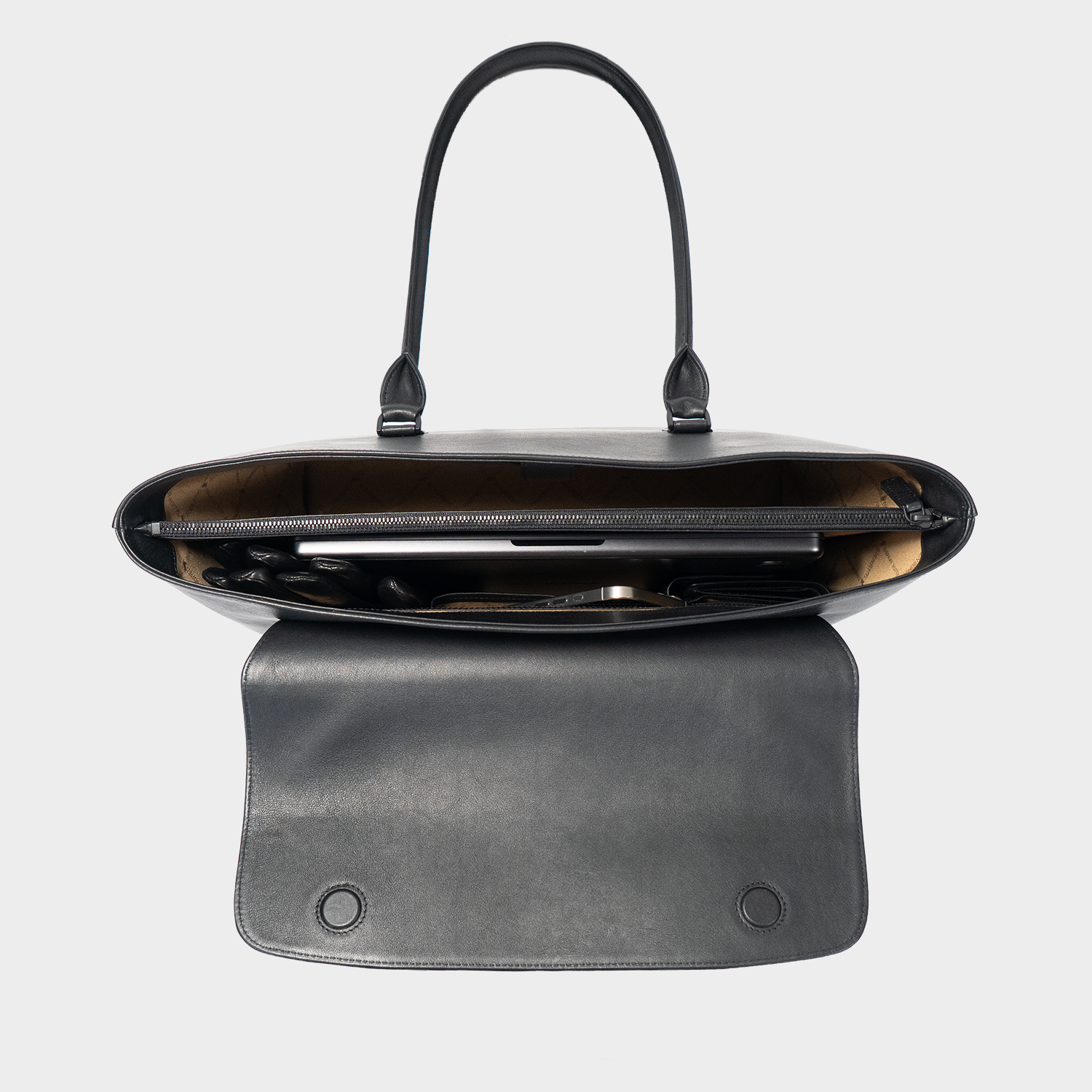 KAROLINE Tote Large olive