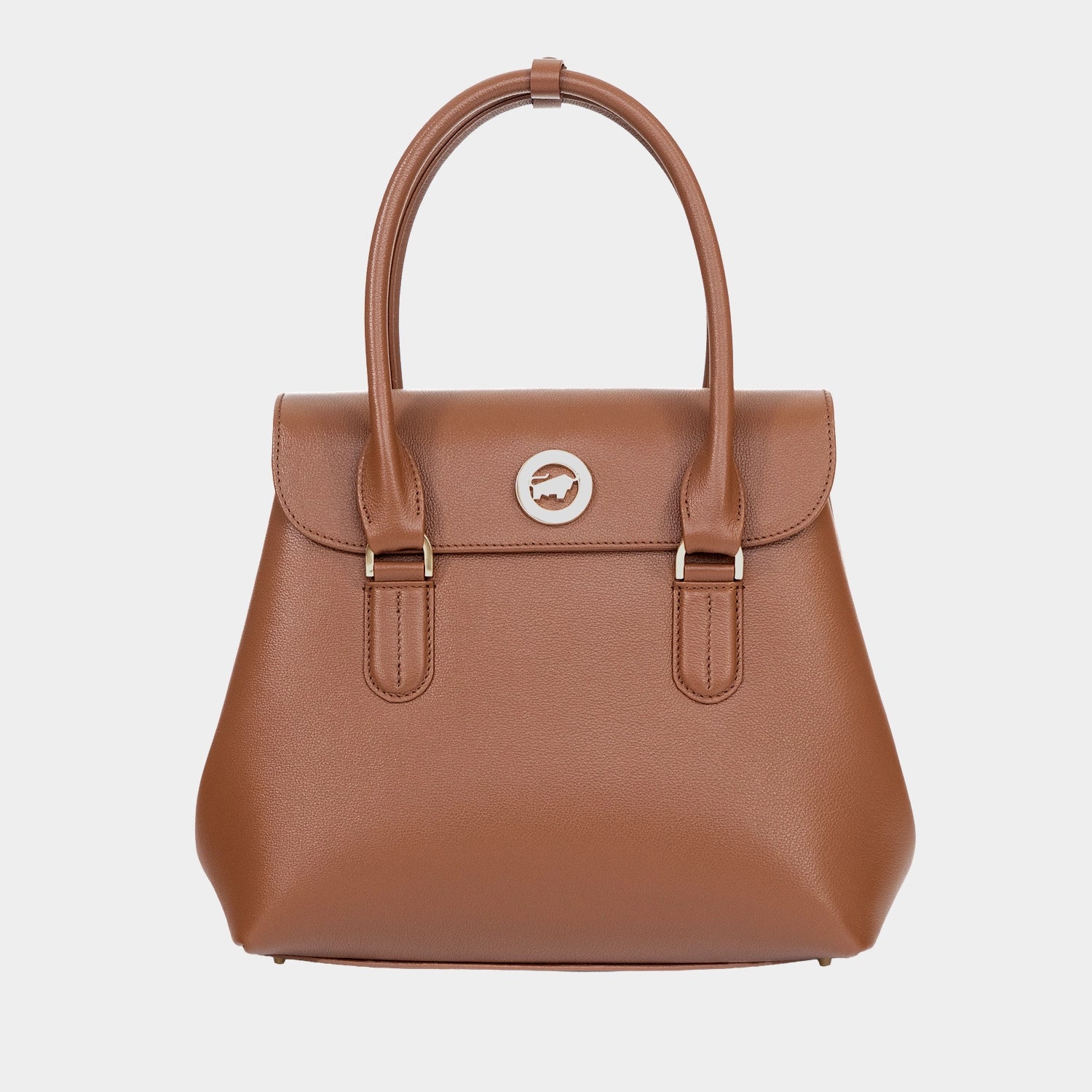 Frontansicht KAROLINE ICONIC Tote Small saddle