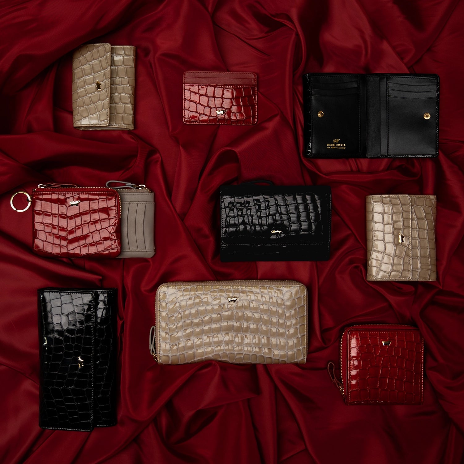 Keyfeature VERONA Mini Geldbörse rot