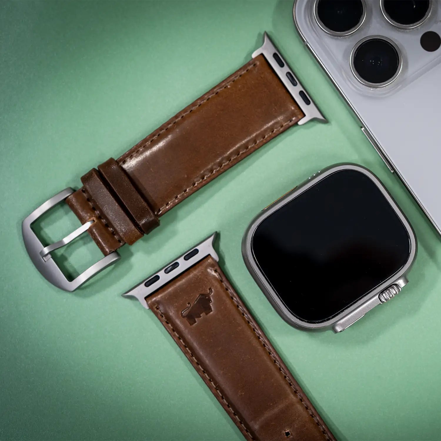 CORDOVAN Armand für Apple Watch Ultra mustang