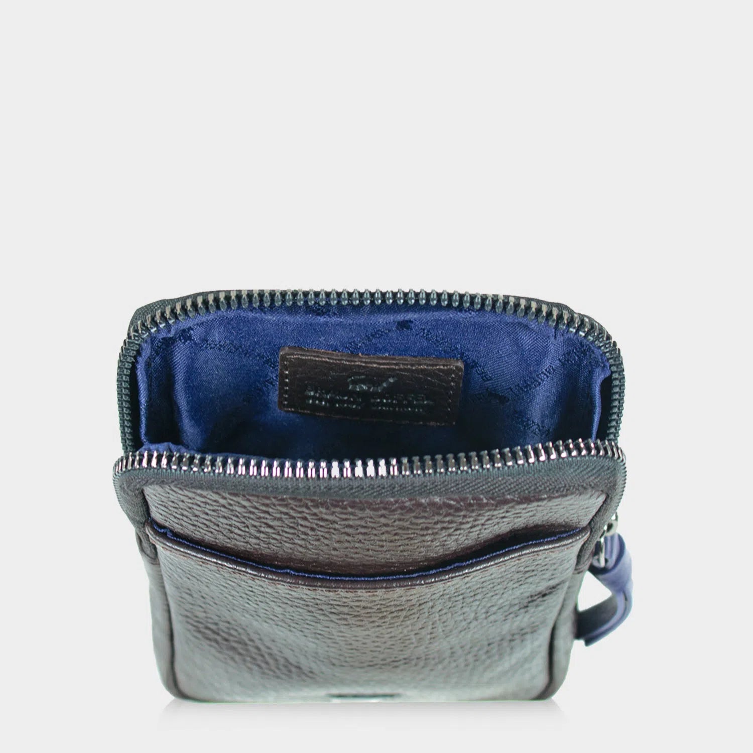 Innenansicht NOVARA Phone Pouch braun