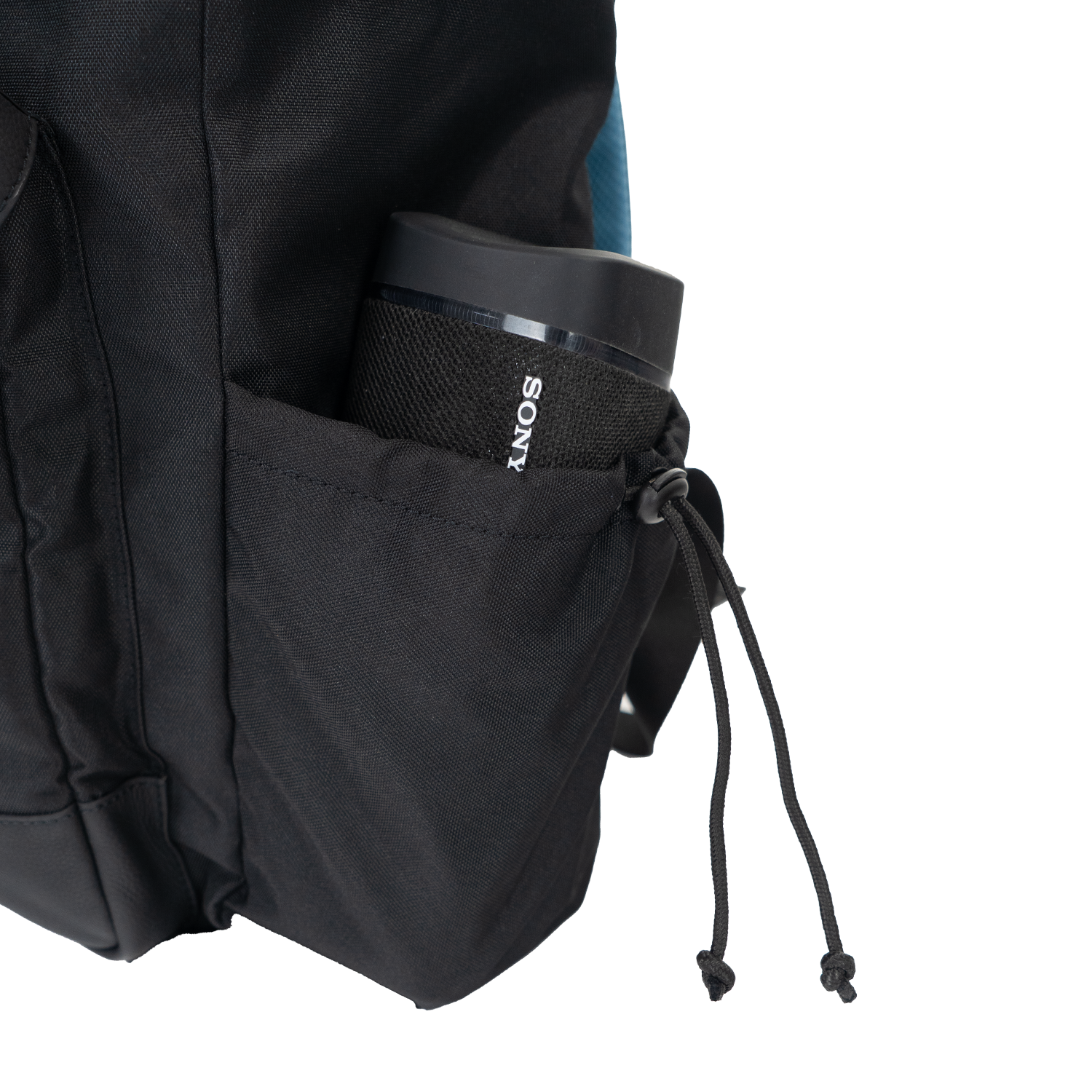 Seitenansicht mir Musikbox SK Gaming Rucksack Limited Item mit