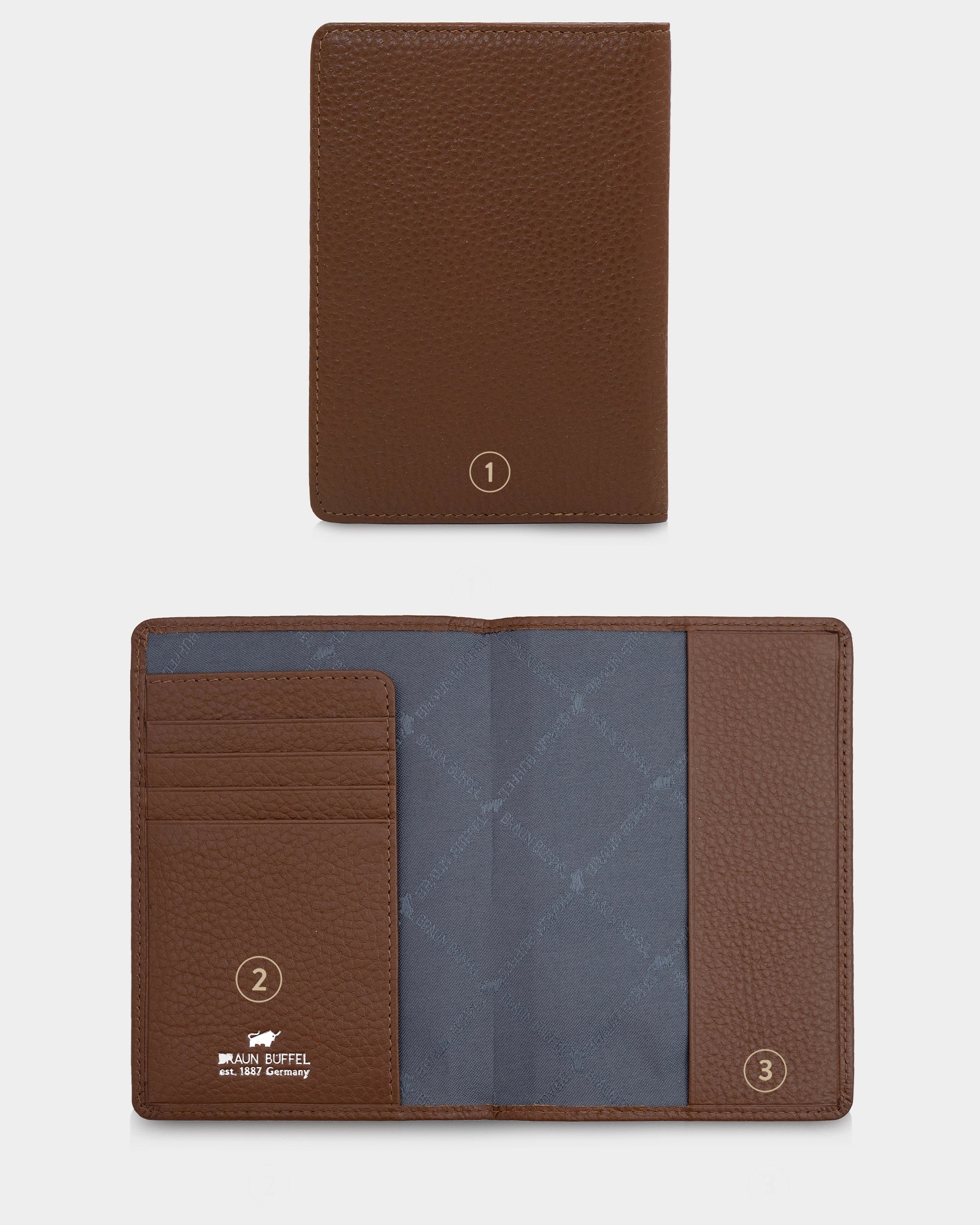 Personalisierungsbild THEO RFID Reisepassetui 4CS nut