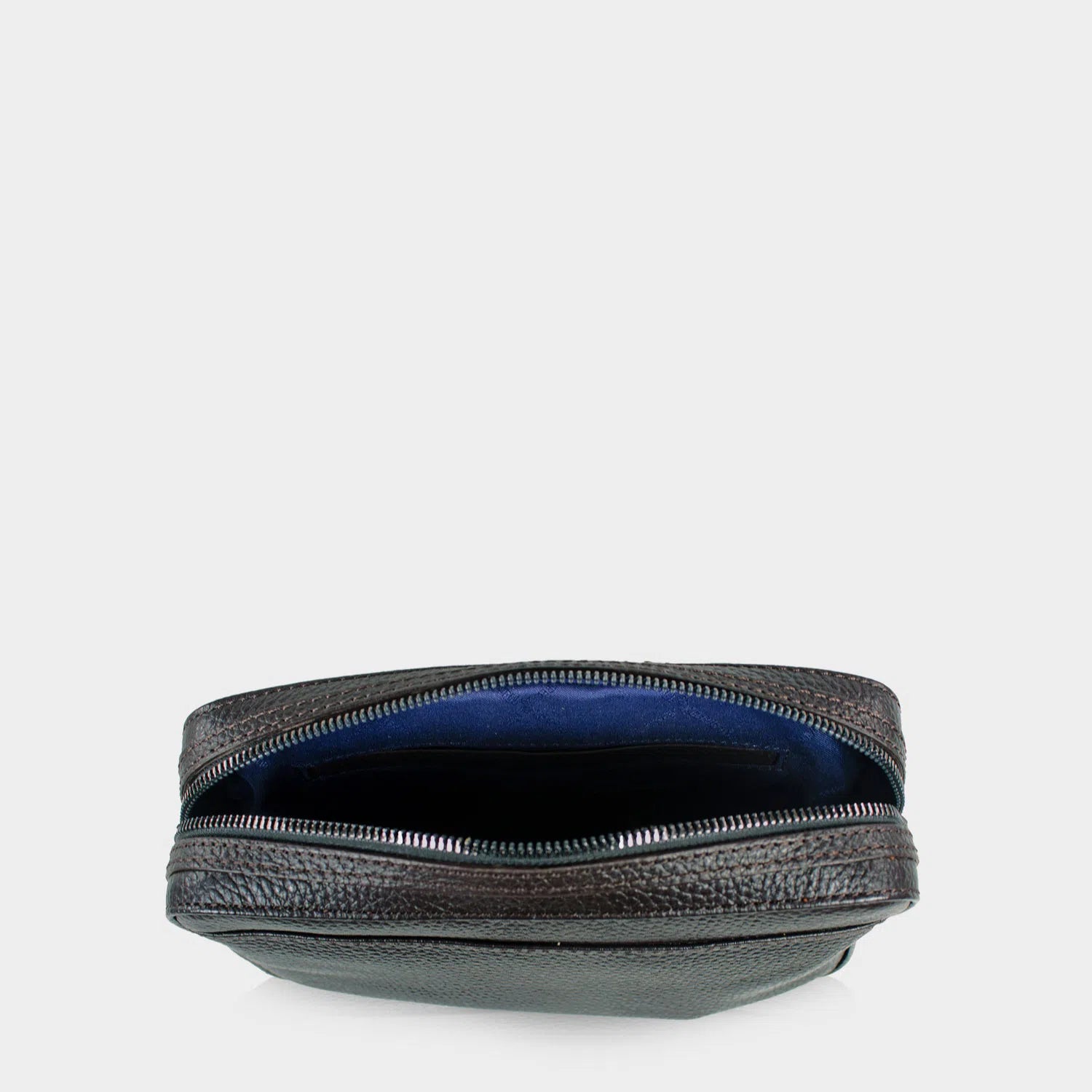 Innenansicht NOVARA Clutch braun