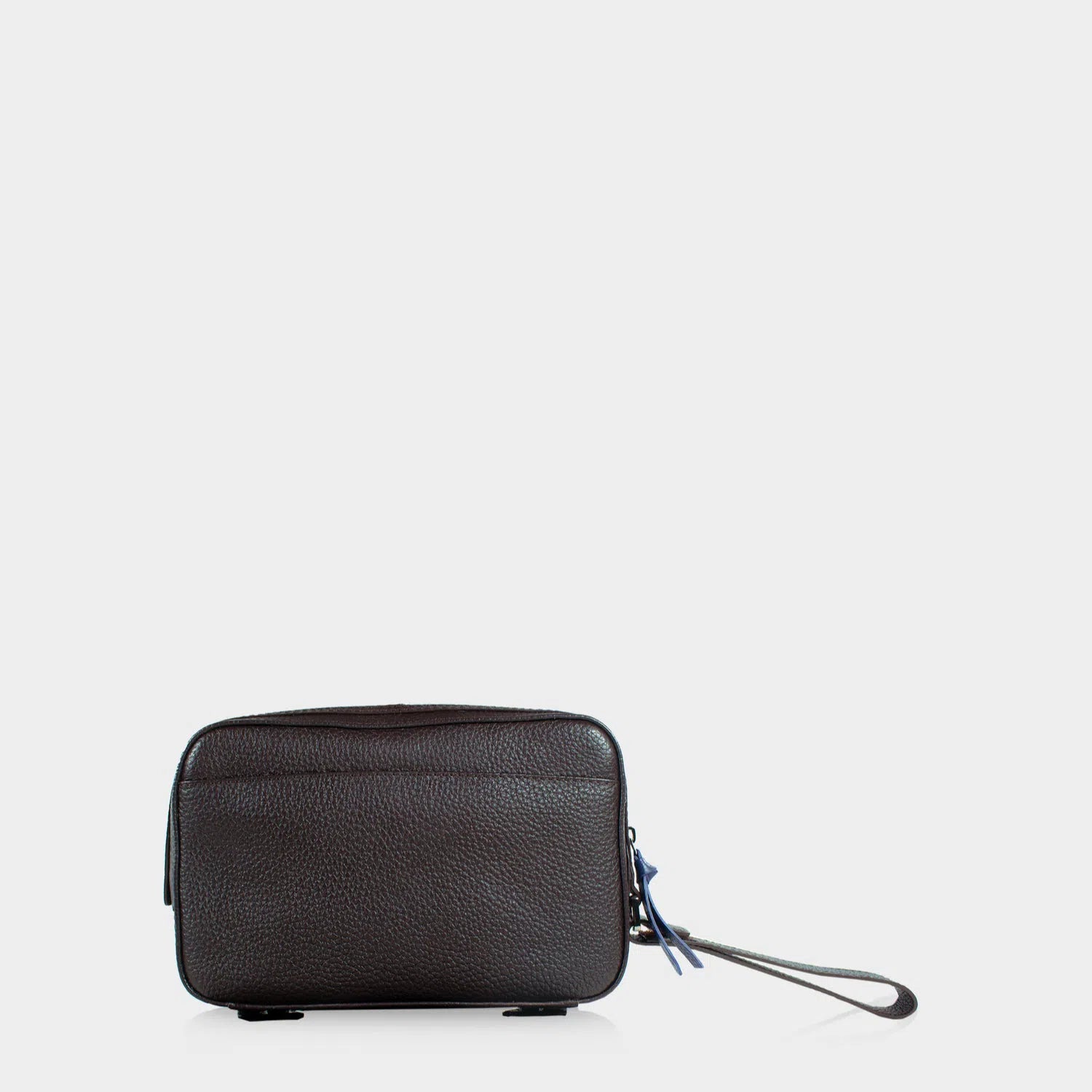 Rückansicht NOVARA Clutch braun