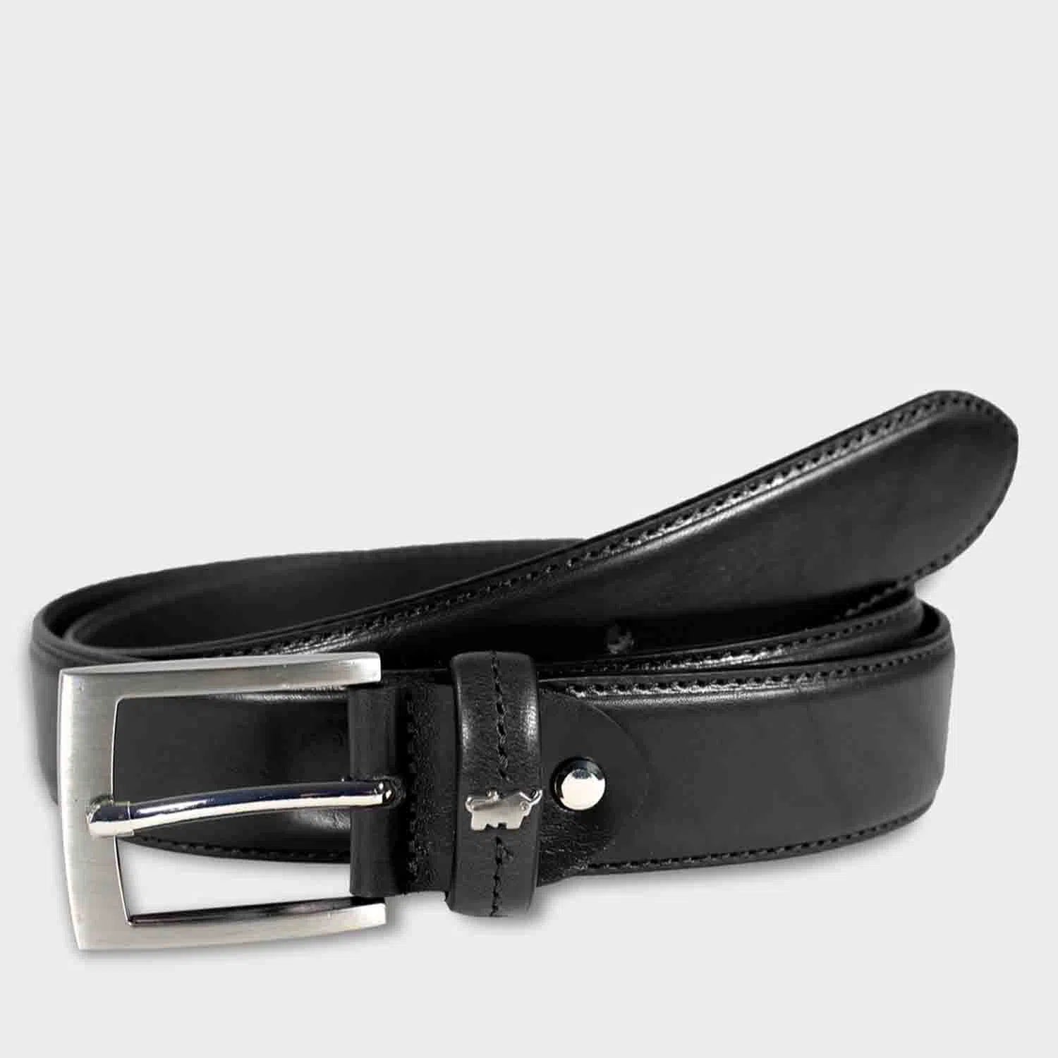 Frontansicht Gürtel Luca schwarz 115cm