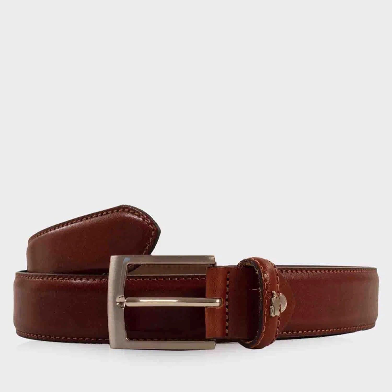 Frontansicht Gürtel Luca tabacco 115cm