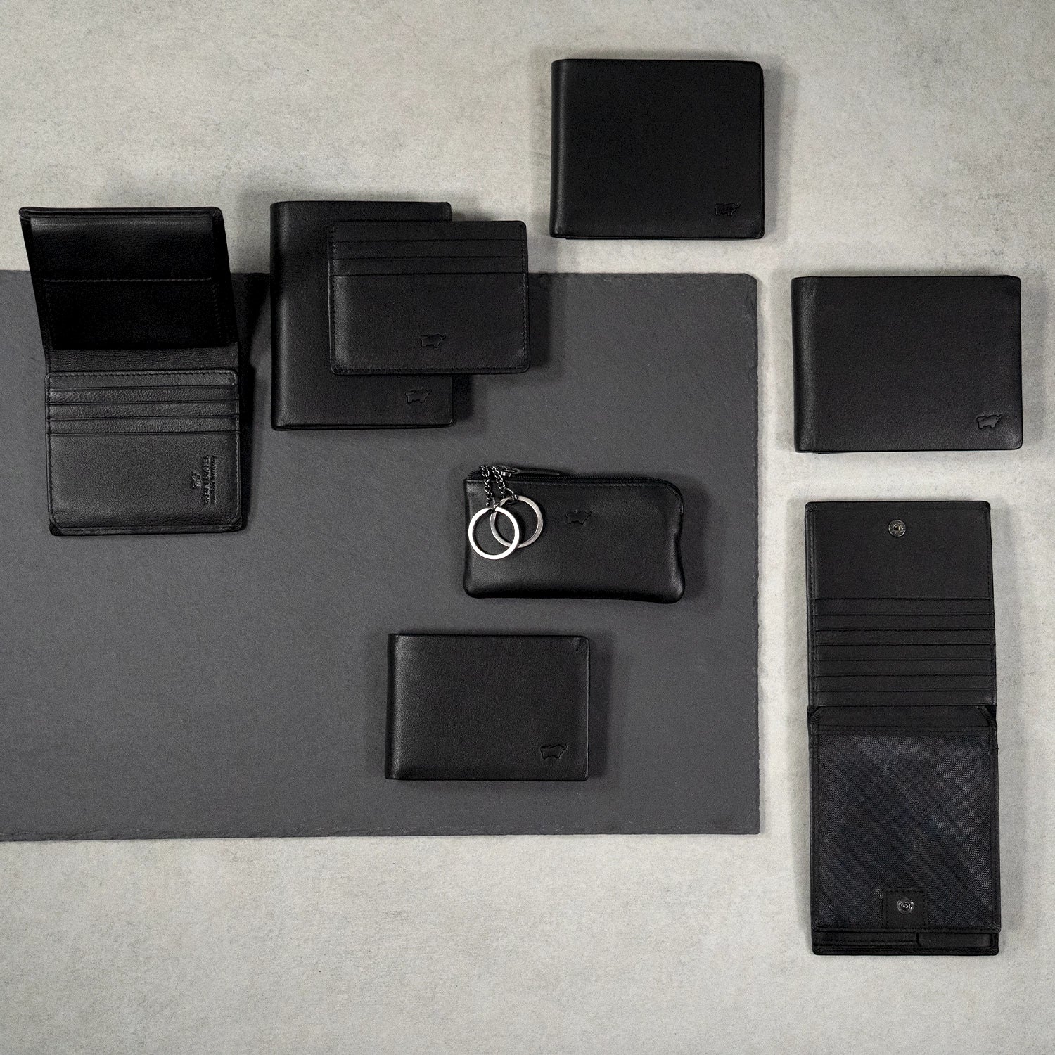 Kollektionsbild HANNES RFID Geldbörse Carre 8CS schwarz