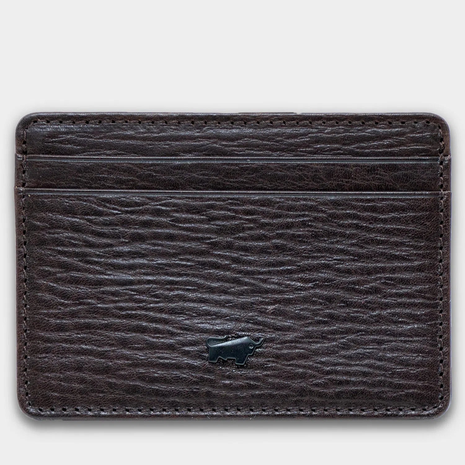 Frontansicht BENEDIKT RFID Kartenetui 4CS d.braun