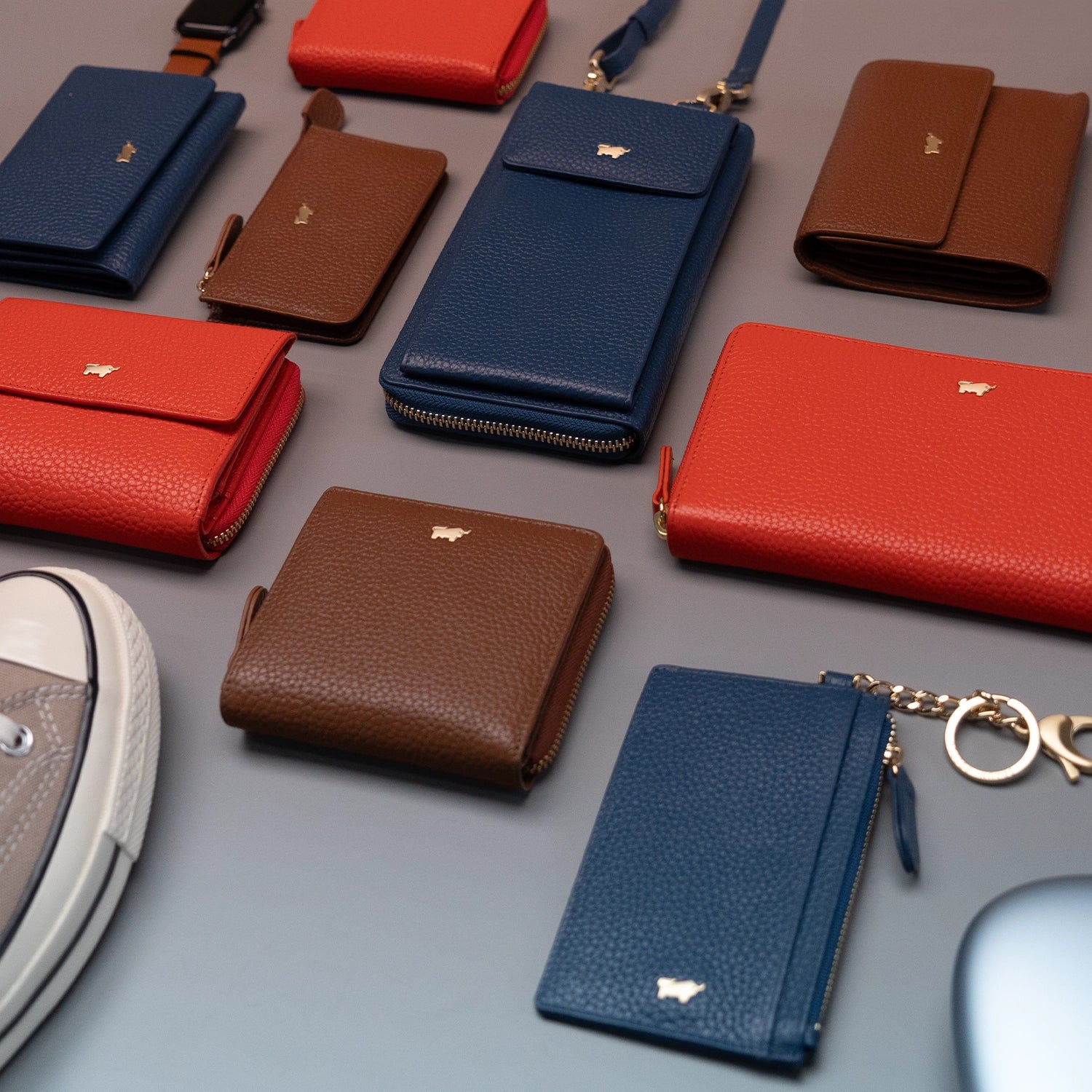 Keyfeature ASTI RV-Geldbörse M 8CS rich red