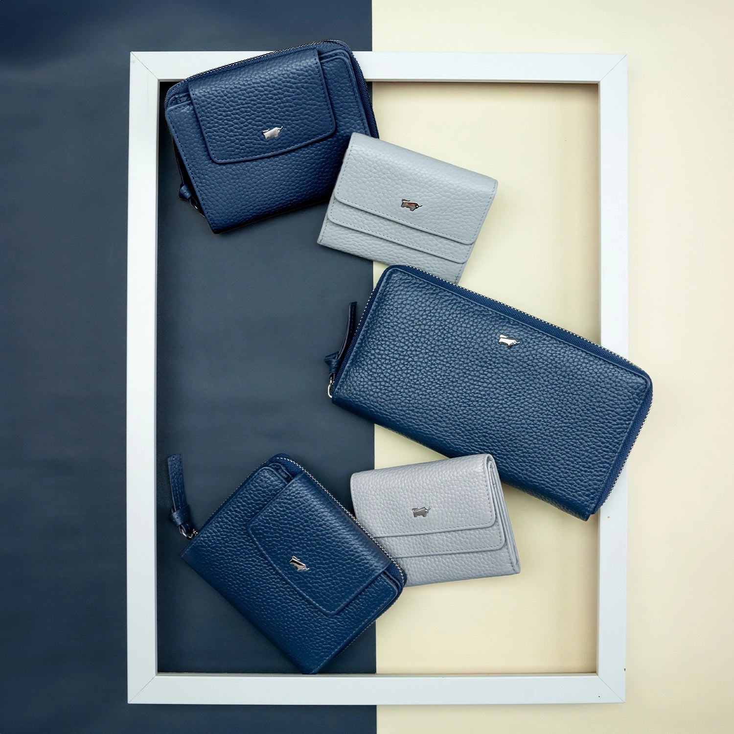 Keyfeature HANNA RFID RV Geldbörse M 8CS blue sapphire