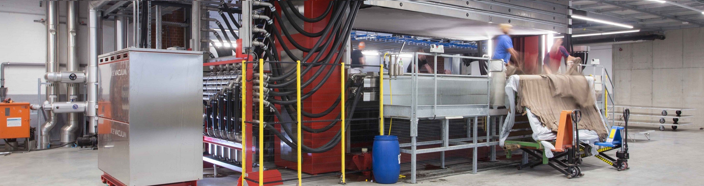 Herstellungsprozess von Leder in einer Gerberei