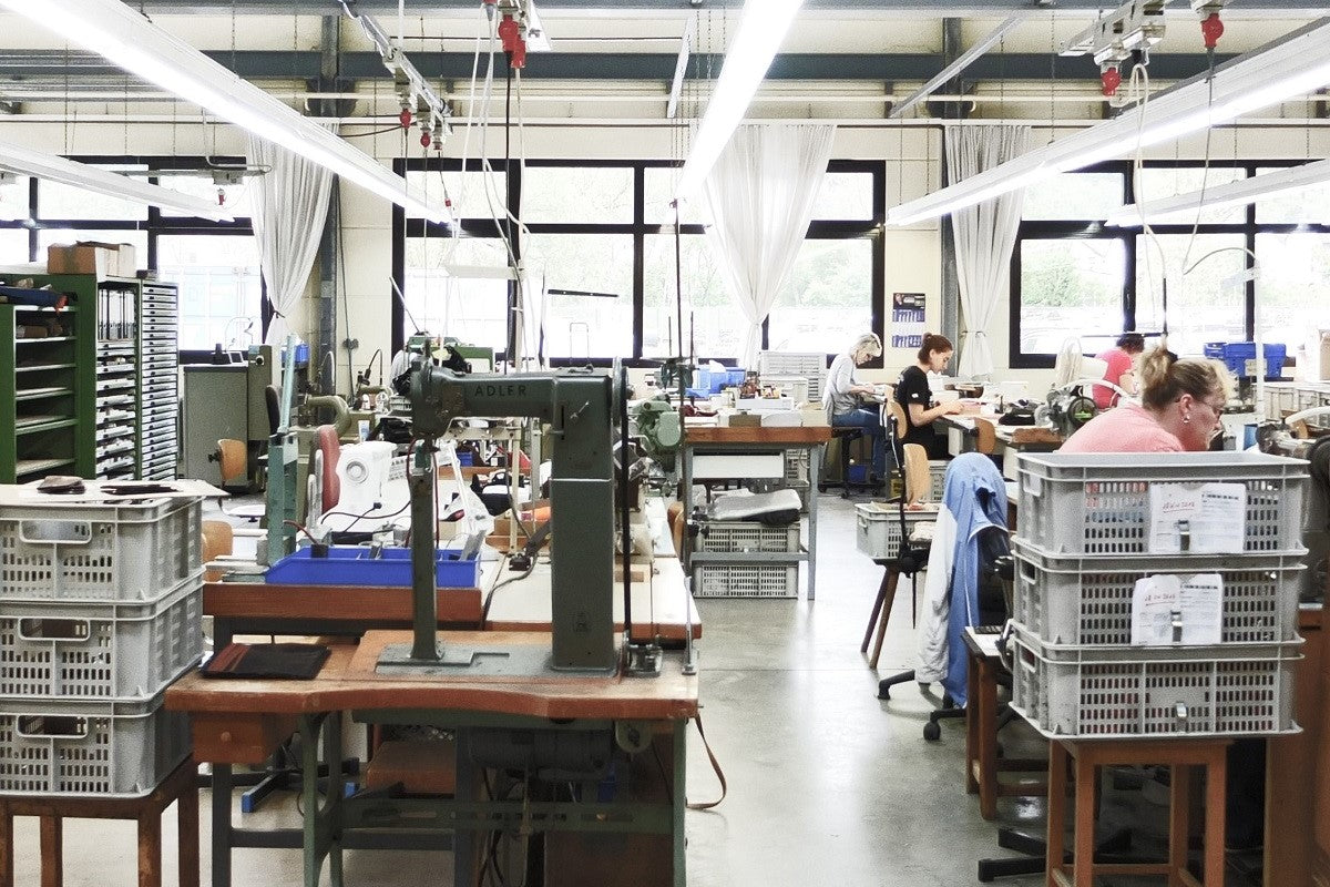 Einblick in die Produktion