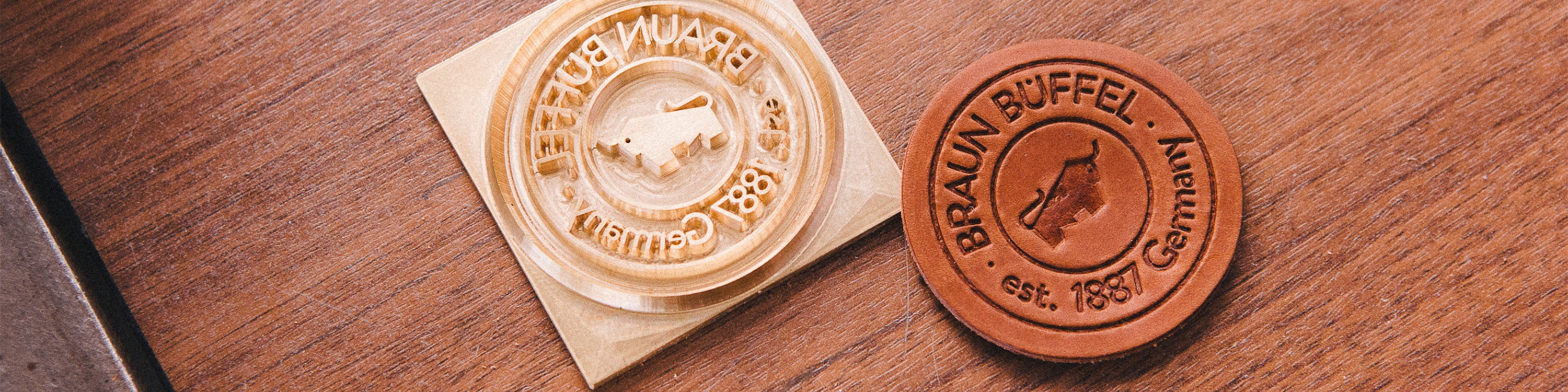 BRAUN BÜFFEL Prägestempel fürs Leder