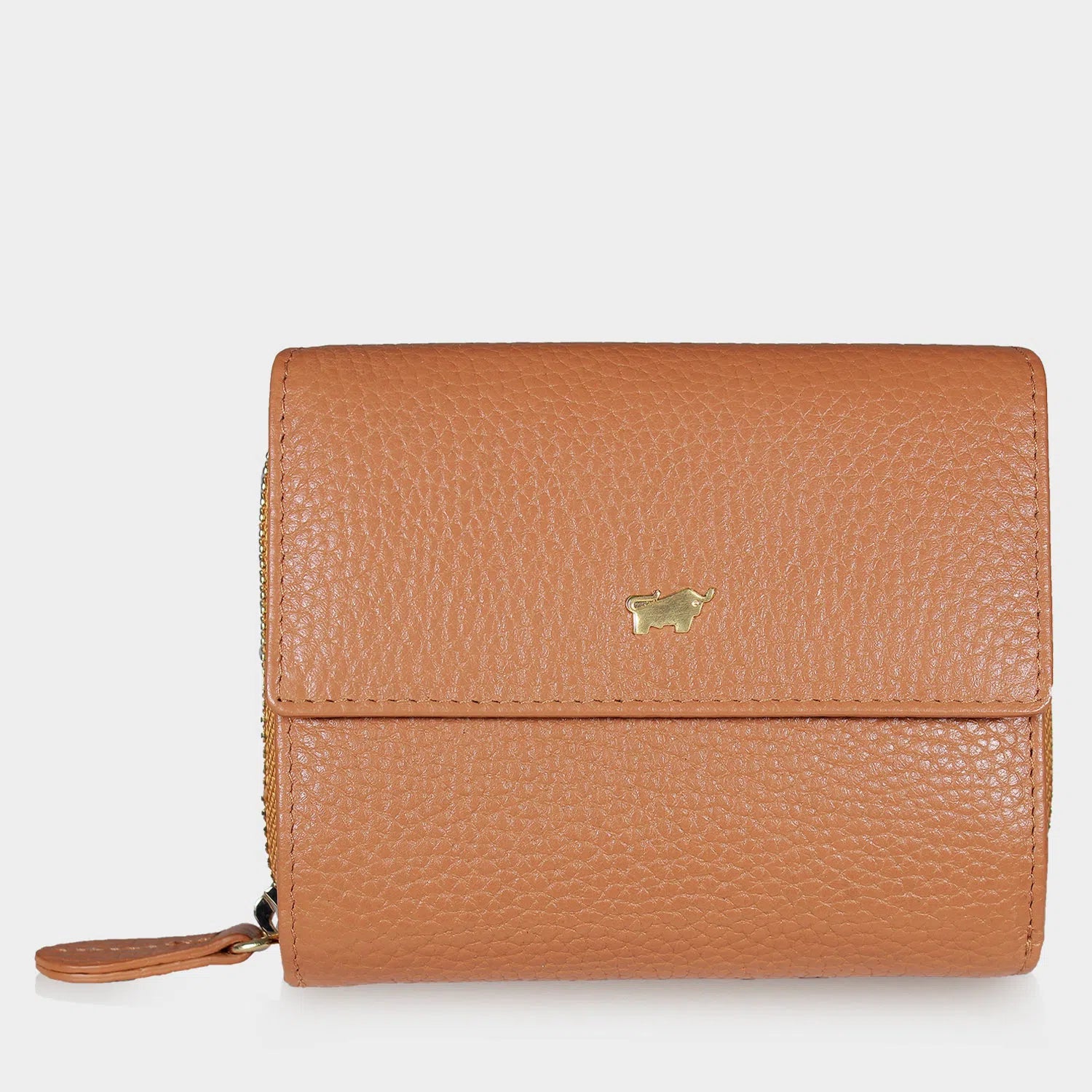 Frontansicht ASTI RV-Geldbörse M 8CS cognac