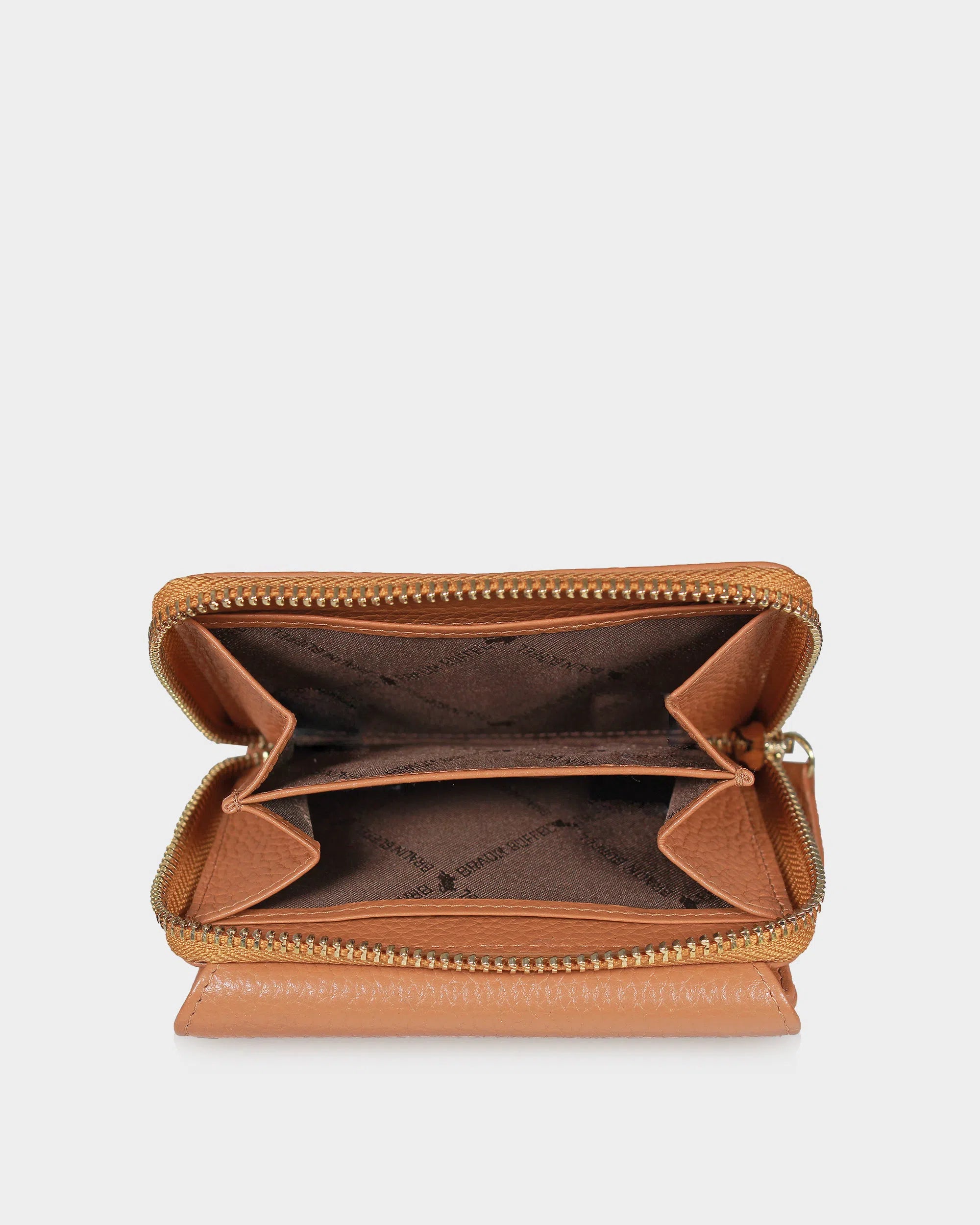 Innenansicht ASTI RV-Geldbörse M 8CS cognac