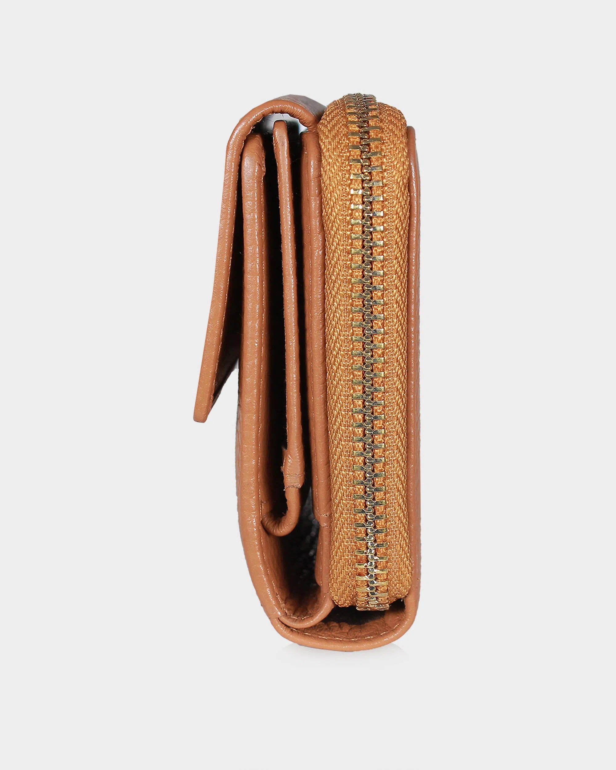 Seitenansicht ASTI RV-Geldbörse M 8CS cognac