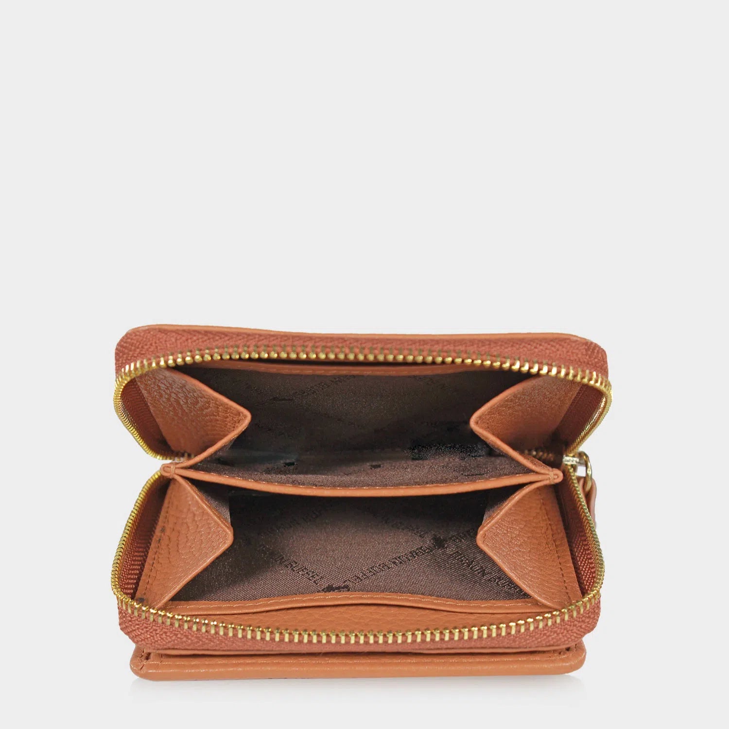 Innenansicht ASTI RV-Geldbörse S 6CS cognac