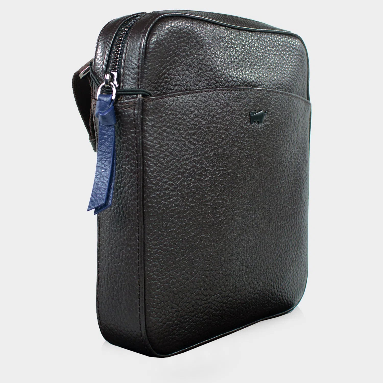 Schrägansicht NOVARA Umhängetasche braun hover