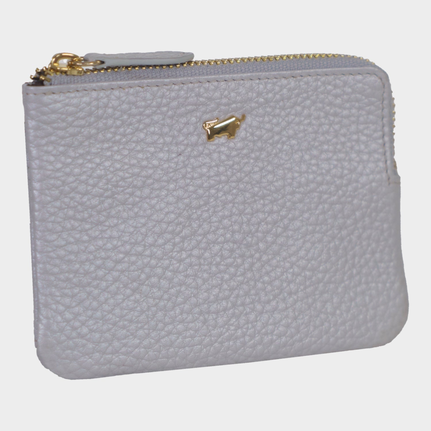 Schrägansicht ALESSIA Geldbörse S 3+2CS silver grey