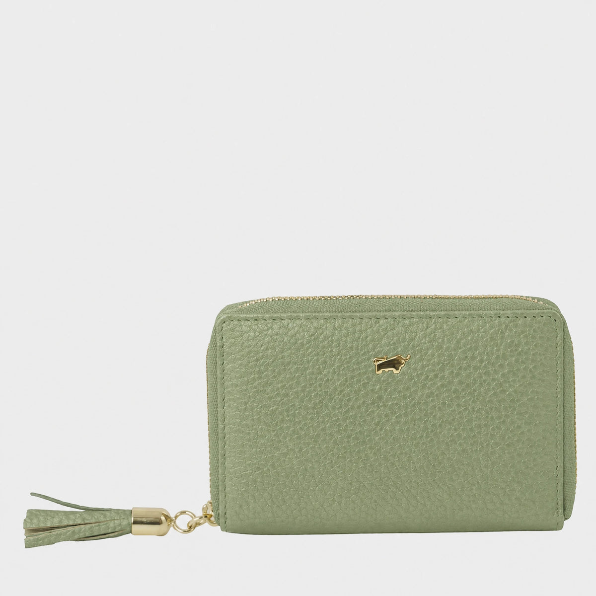 Frontansicht ALESSIA RV-Geldbörse 4CS sage green