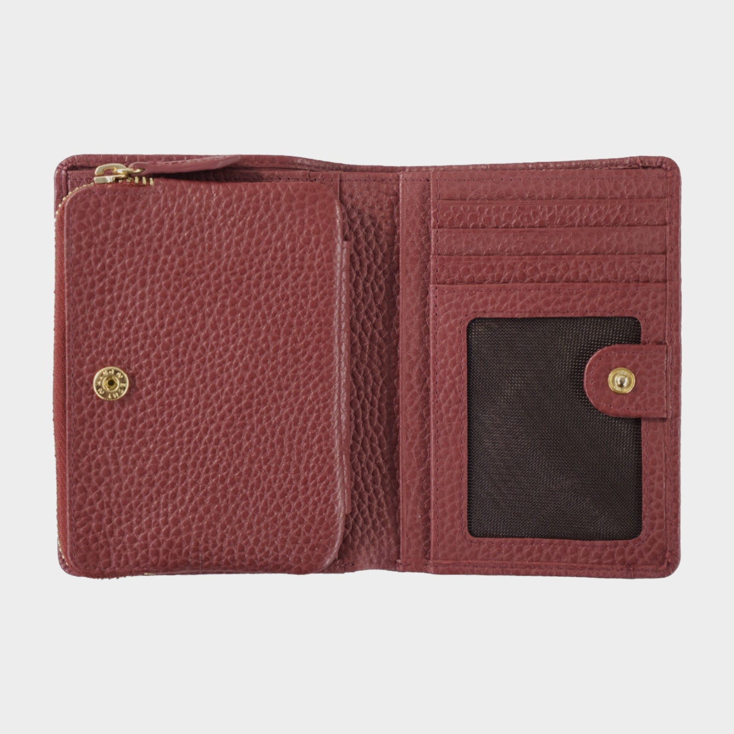 ALESSIA Mini Geldbörse 8CS red dhalia
