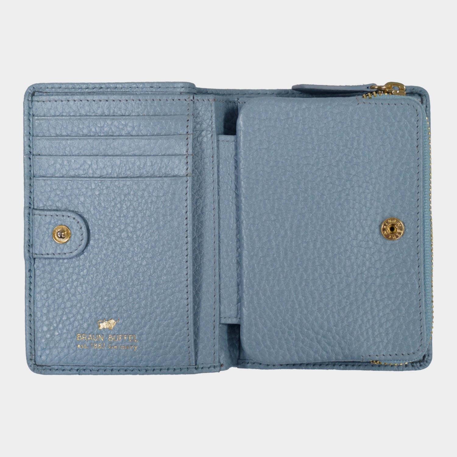 Innenansicht ALESSIA Mini Geldbörse 8CS ice blue