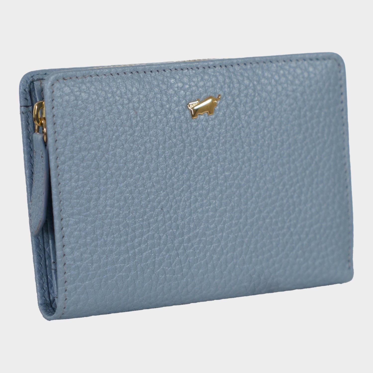 Schrägansicht ALESSIA Mini Geldbörse 8CS ice blue