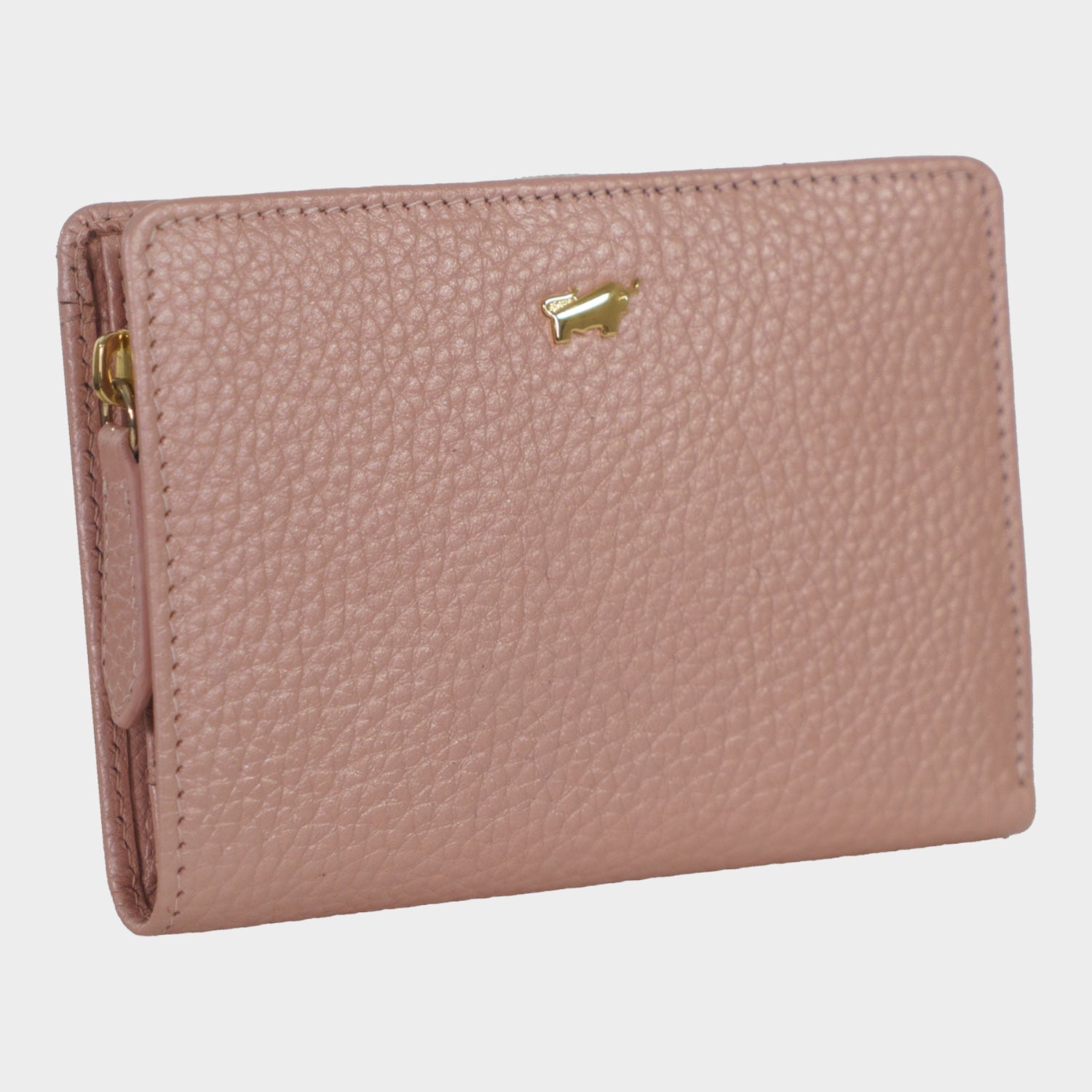 Schrägansicht ALESSIA Mini Geldbörse 8CS coral