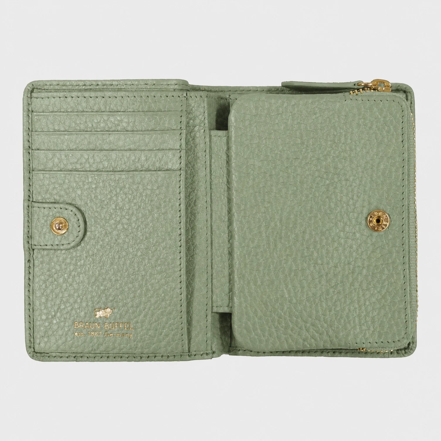 ALESSIA Mini Geldbörse 8CS sage green