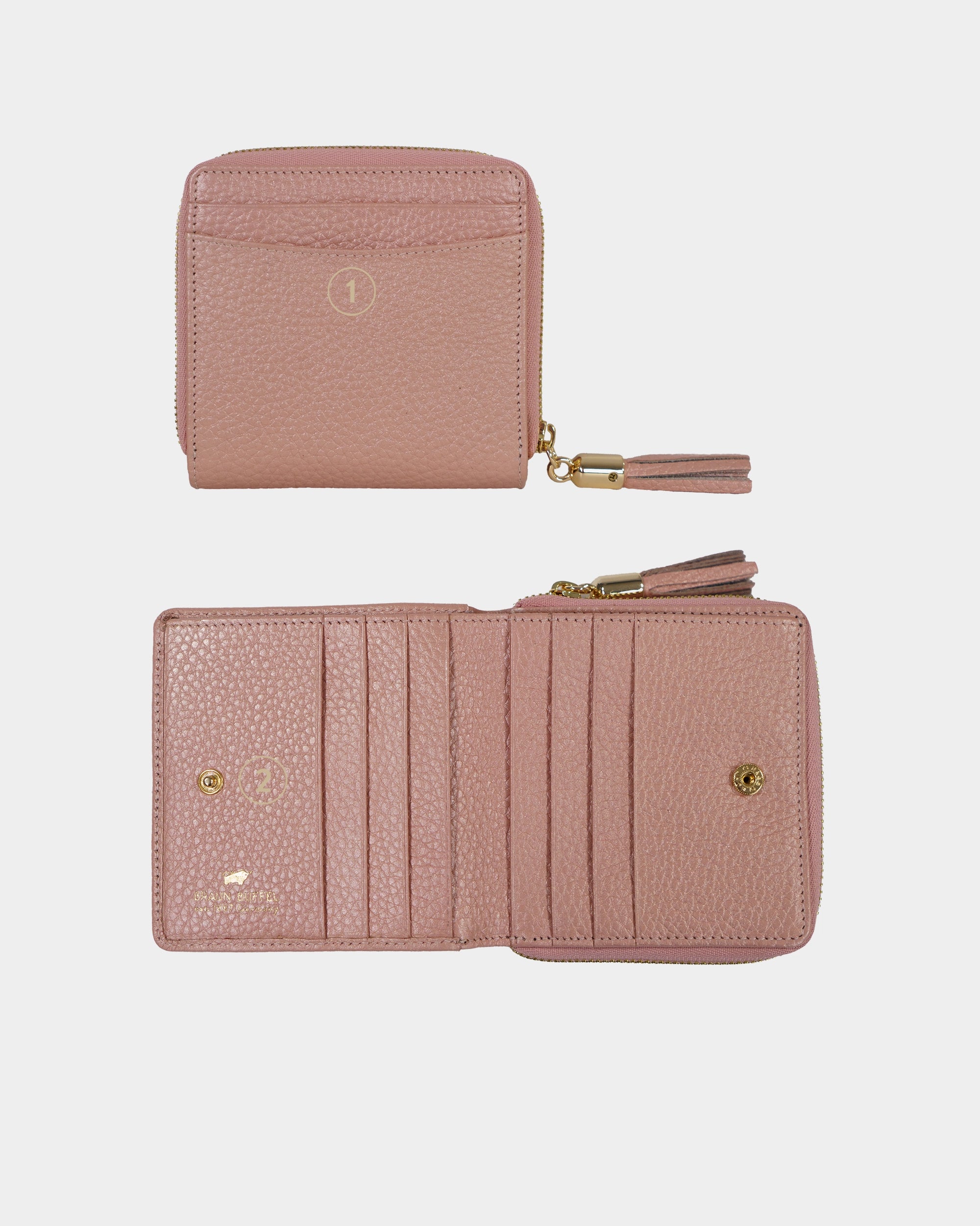 Personalisierung ALESSIA RV-Geldbörse S 6CS coral