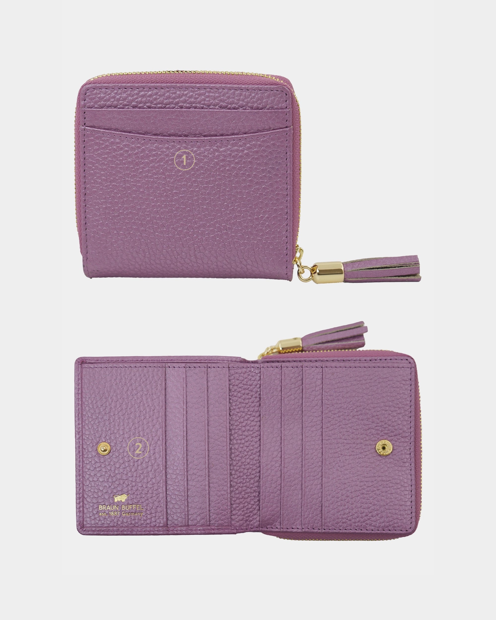 Personalisierungsbild ALESSIA RV-Geldbörse S 6CS purple heather