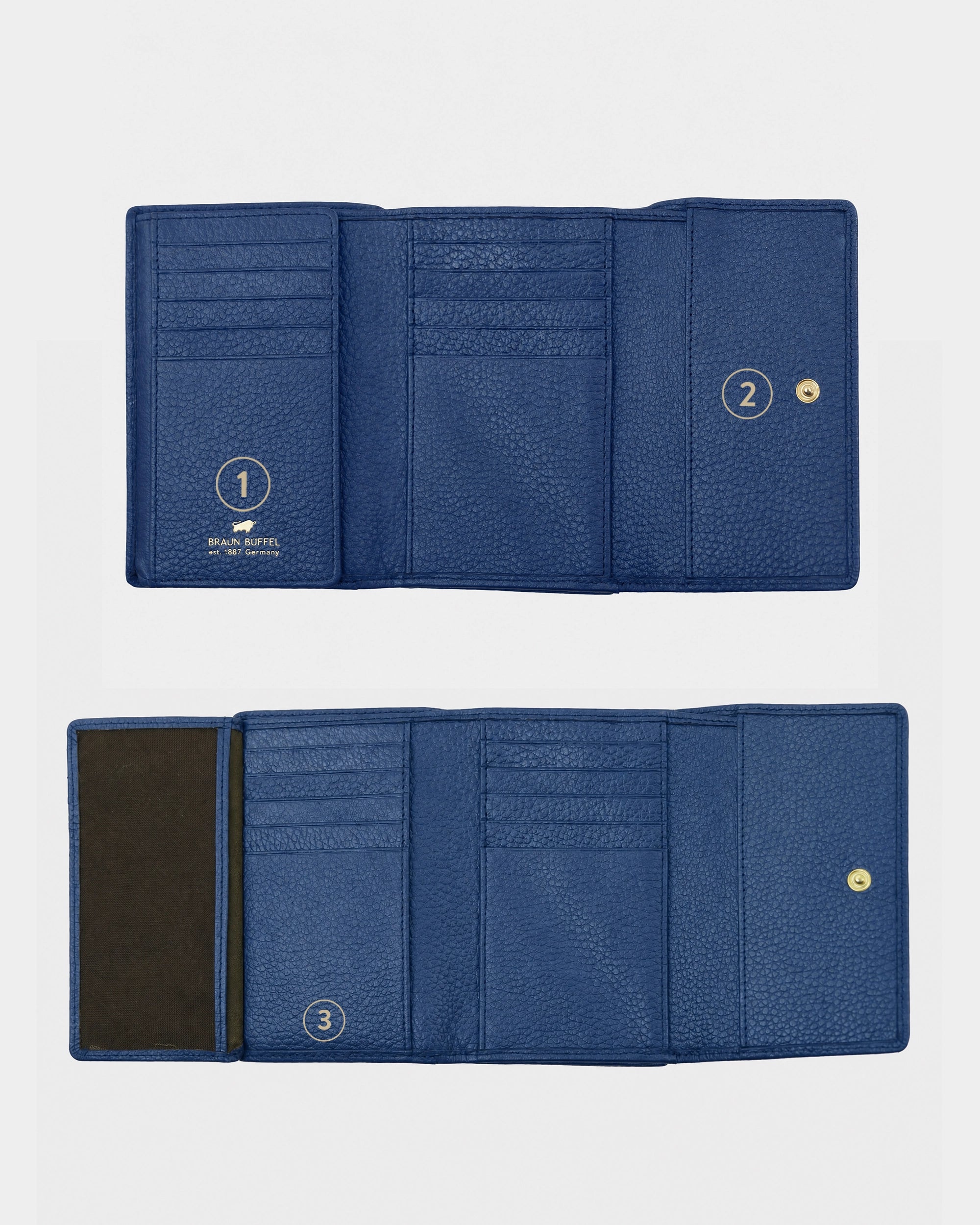ALESSIA Geldbörse M 15CS deep blue