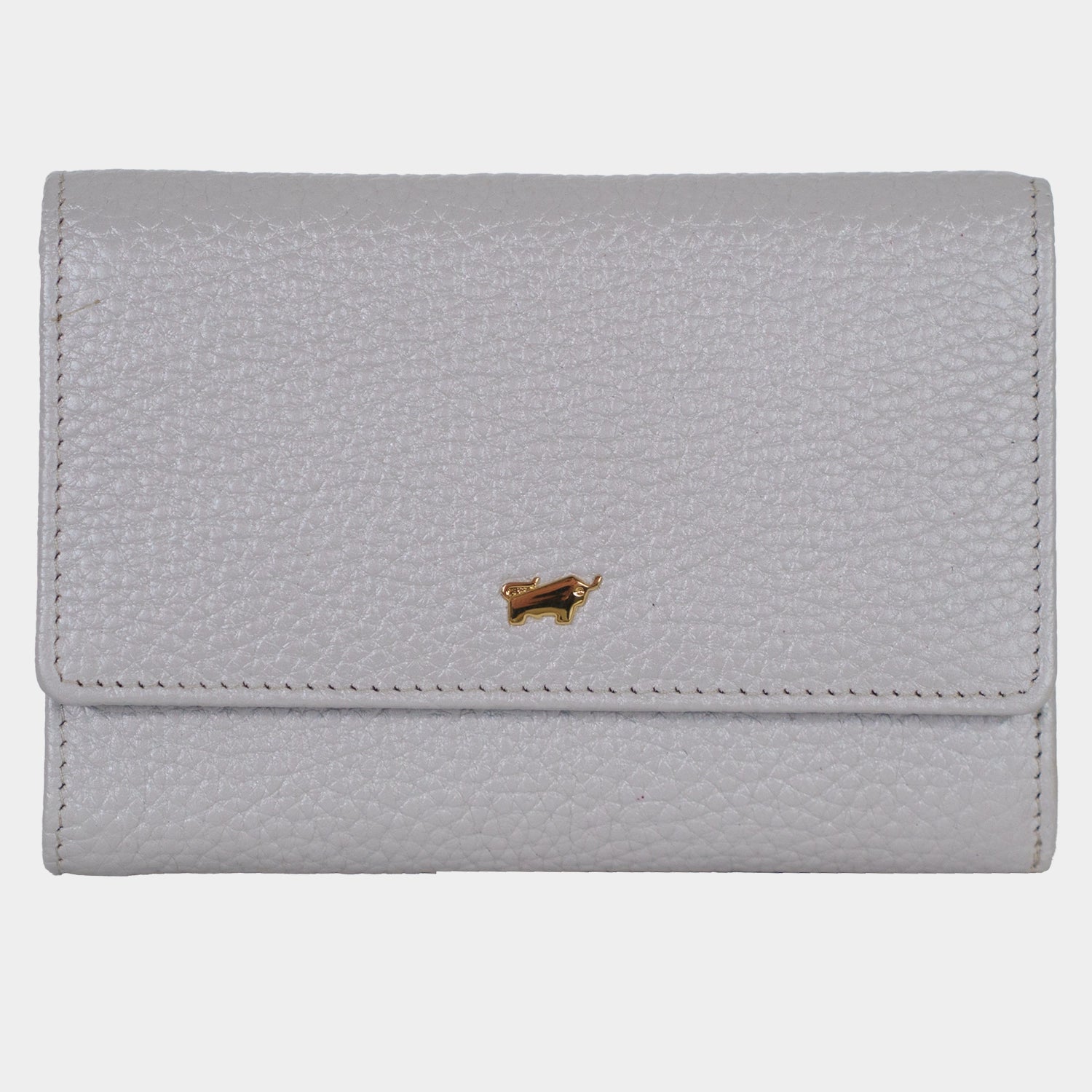 Frontansicht ALESSIA Geldbörse M 15CS silver grey