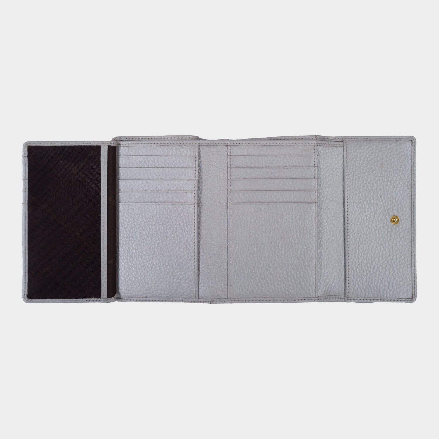 Innenansicht ALESSIA Geldbörse M 15CS silver grey