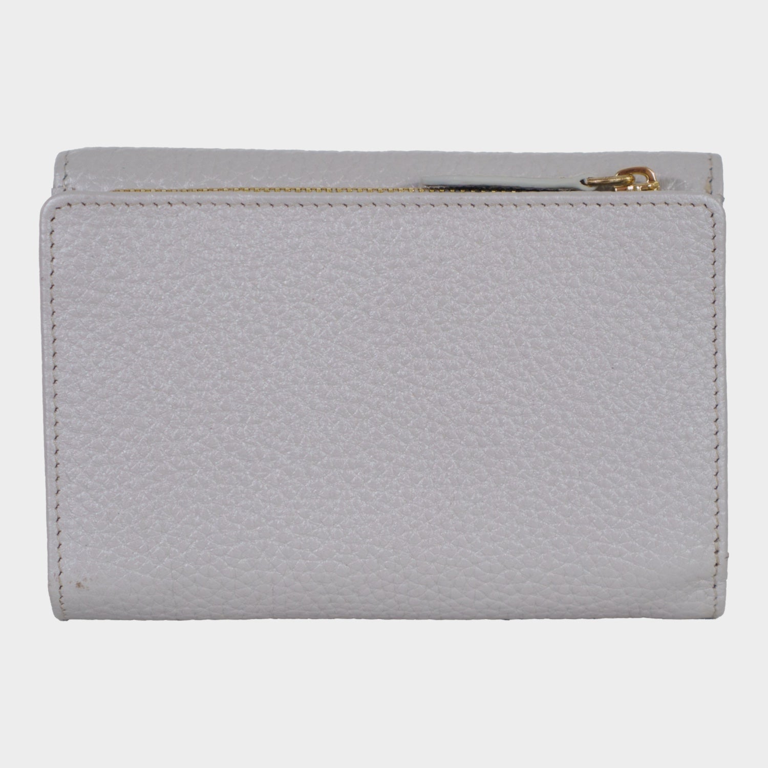 Rückansicht ALESSIA Geldbörse M 15CS silver grey