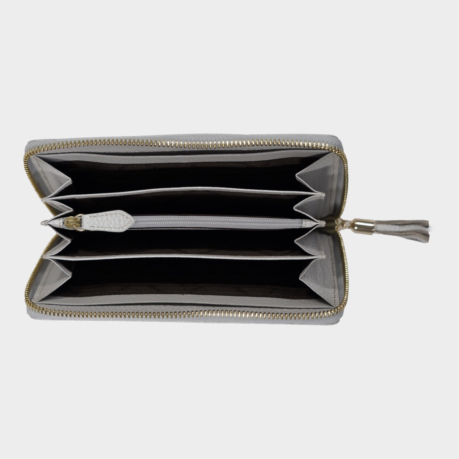 Innenansicht ALESSIA RV-Geldbörse 18CS silver grey