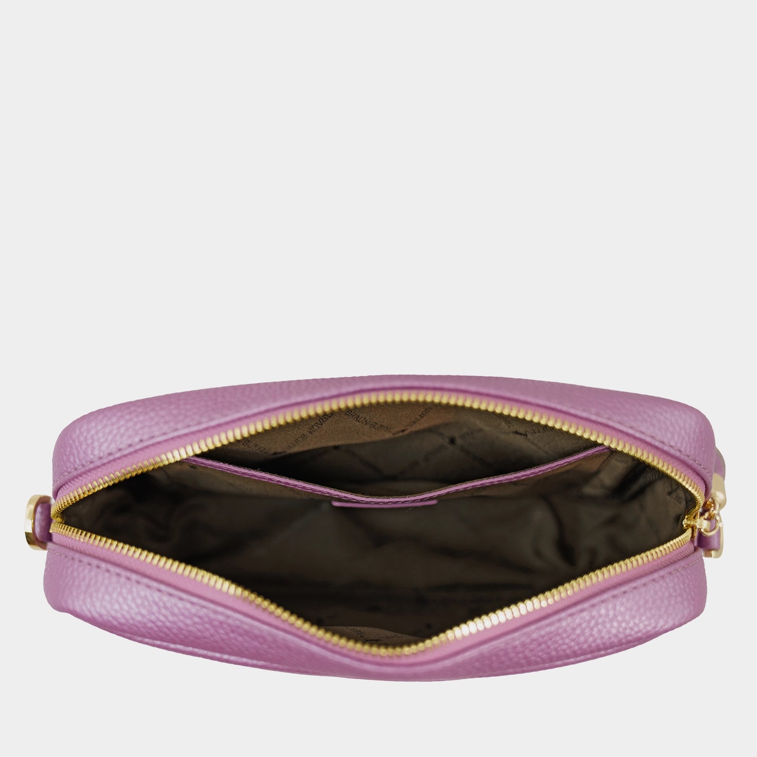 Innenansicht ALESSIA Camera Bag with Chain purple heather  