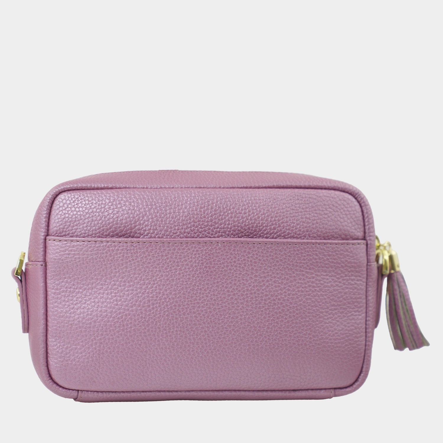 Rückansicht ALESSIA Camera Bag with Chain purple heather  