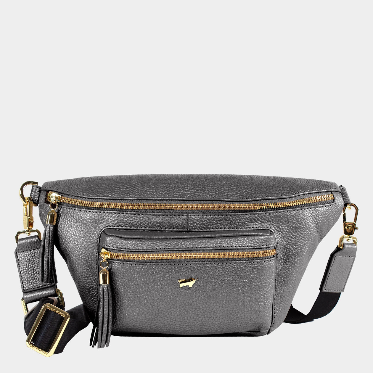 Frontansicht ALESSIA Cross Body Bag dark grey  