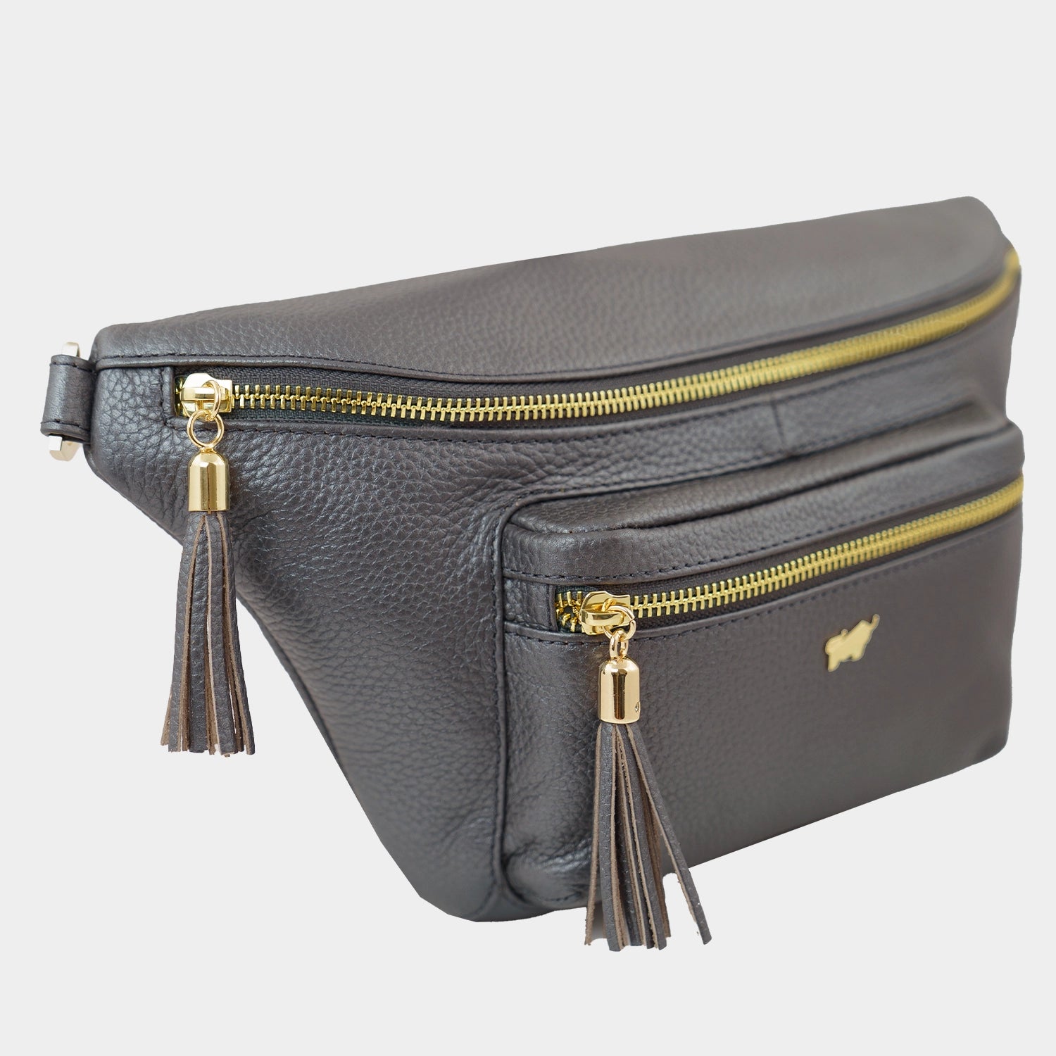 Schrägansicht ALESSIA Cross Body Bag dark grey  